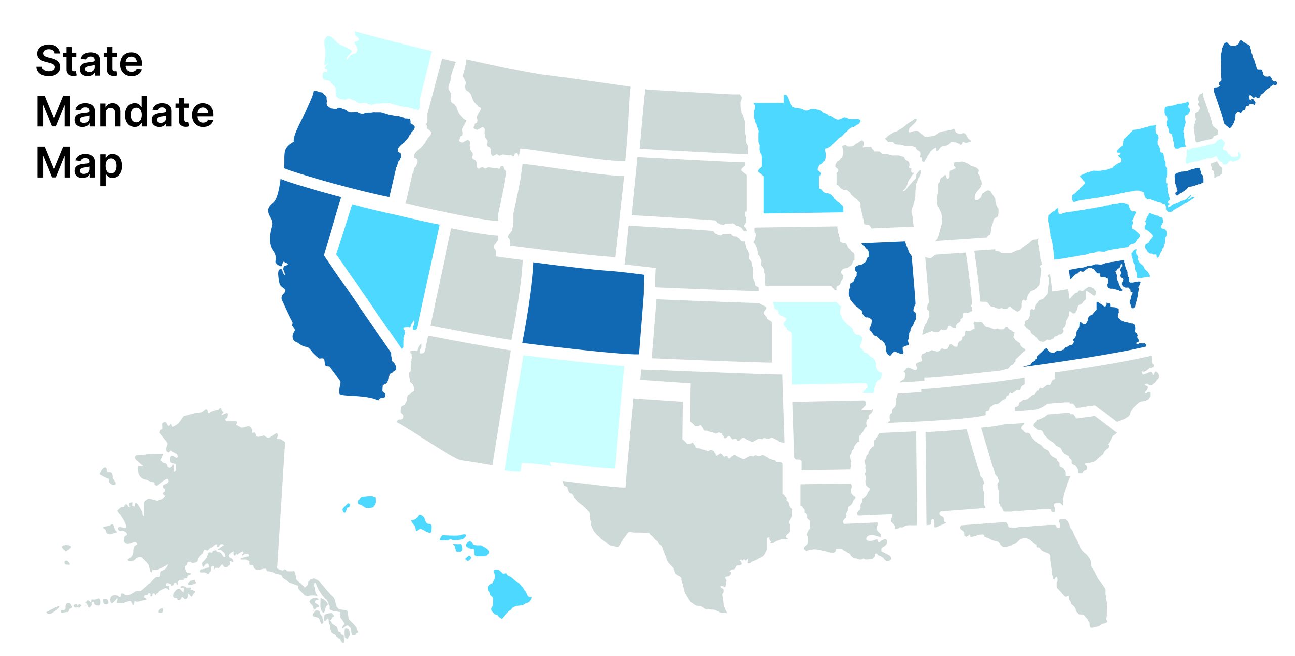 Mandate map