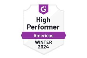 G2 Americas High Performer Winter 2024 - 401GO