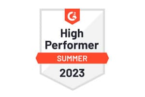 G2 High Performer Summer 2023 - 401GO