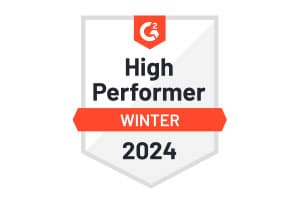 G2 High Performer Winter 2024 - 401GO